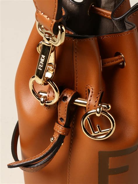 fendi brown bucket bag|fendi bucket bag beige.